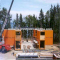 ISO Certificate Modern Structural Design Steel Frame 20FT/40FT Container Houses